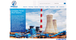 Desktop Screenshot of energoindia.com